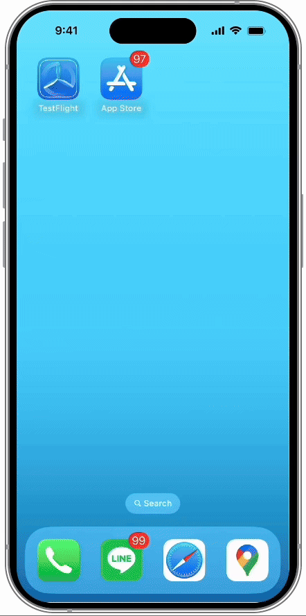 ios leave.gif